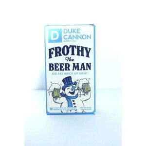 Duke Cannon Big Ass‎ Brick of Soap 10 oz Frothy The Beer Man NEW in Package